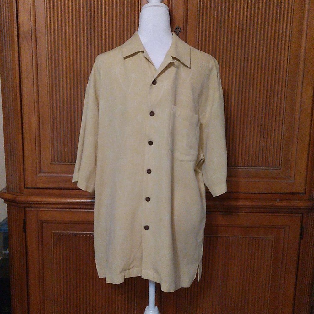 Three Palm Casual Mens Shirt